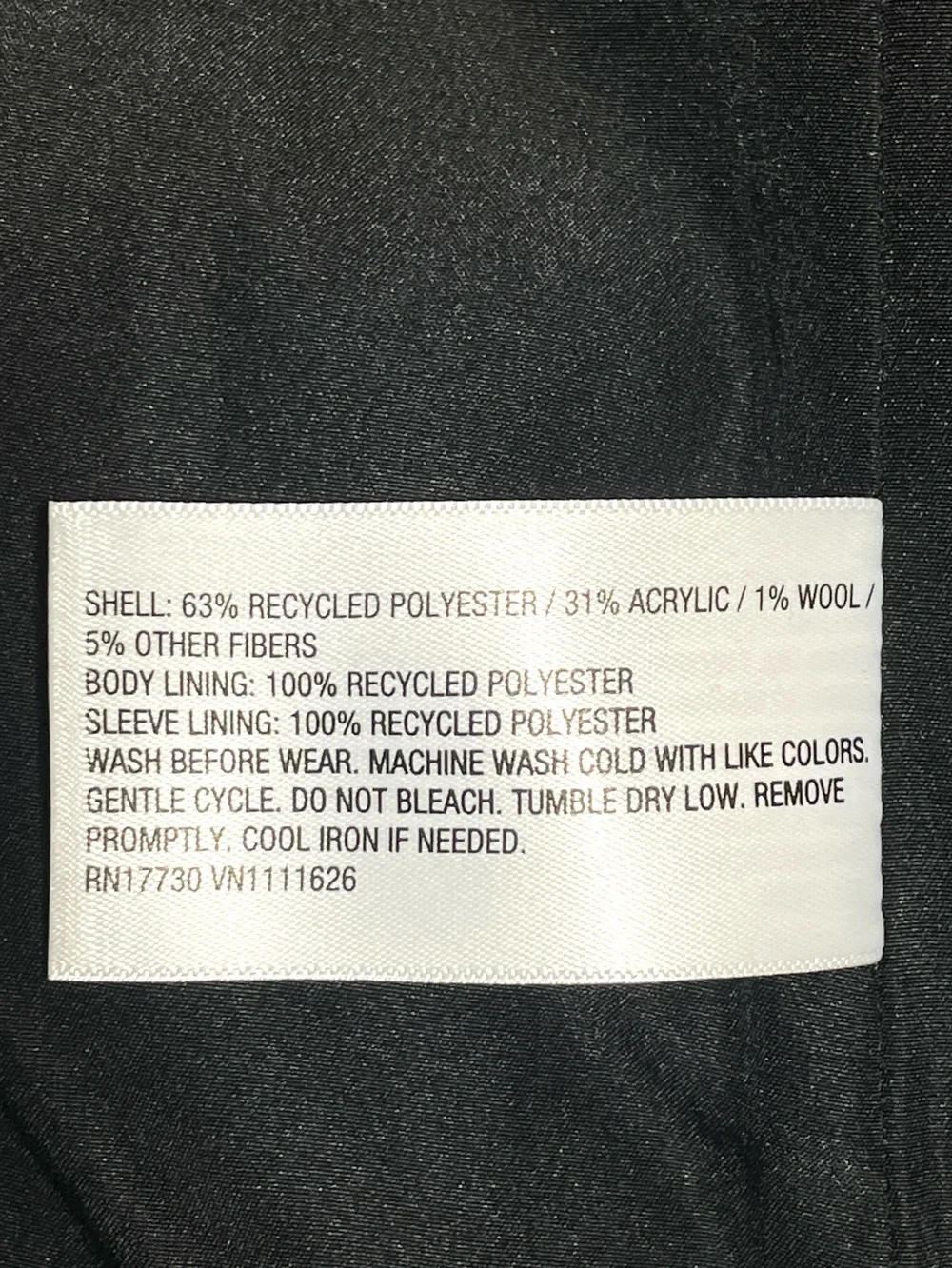Cat & Jack Navy Double Breasted Peacoat Jacket Unisex Boys Girls